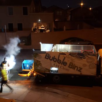 Bubble Binz - working hard to clean up that mess! - Pressure Washers Near Me - Las Vegas, Nevada