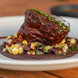 Oaxaca mole braised beef short rib