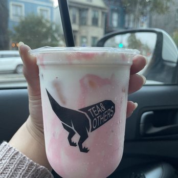 Tea & Others - Pink Panther with crema - Bubble Tea Near Me - San Francisco, California Tea & Others - Pink Panther with crema - Bubble Tea Near Me - San Francisco, California