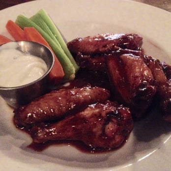 Cornish Pasty - Wings, sauce was ok but won't order this again. - British Near Me - Mesa, Arizona