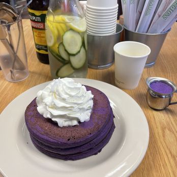 Marie’s Kitchen - Ube pancakes - Filipino Near Me - Dallas, Texas Marie’s Kitchen - Ube pancakes - Filipino Near Me - Dallas, Texas