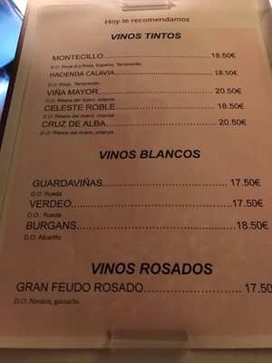 Menu photo 1 Reto Madrid, M