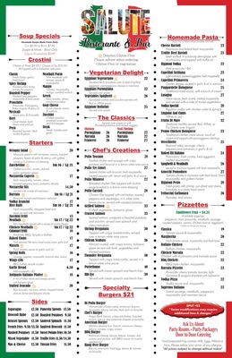 Menu photo 4 Salute Ristorante & Bar Plainview, NY Menu photo 4 Salute Ristorante & Bar Plainview, NY