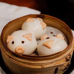 Piggy Custard Bun (3 Pcs)