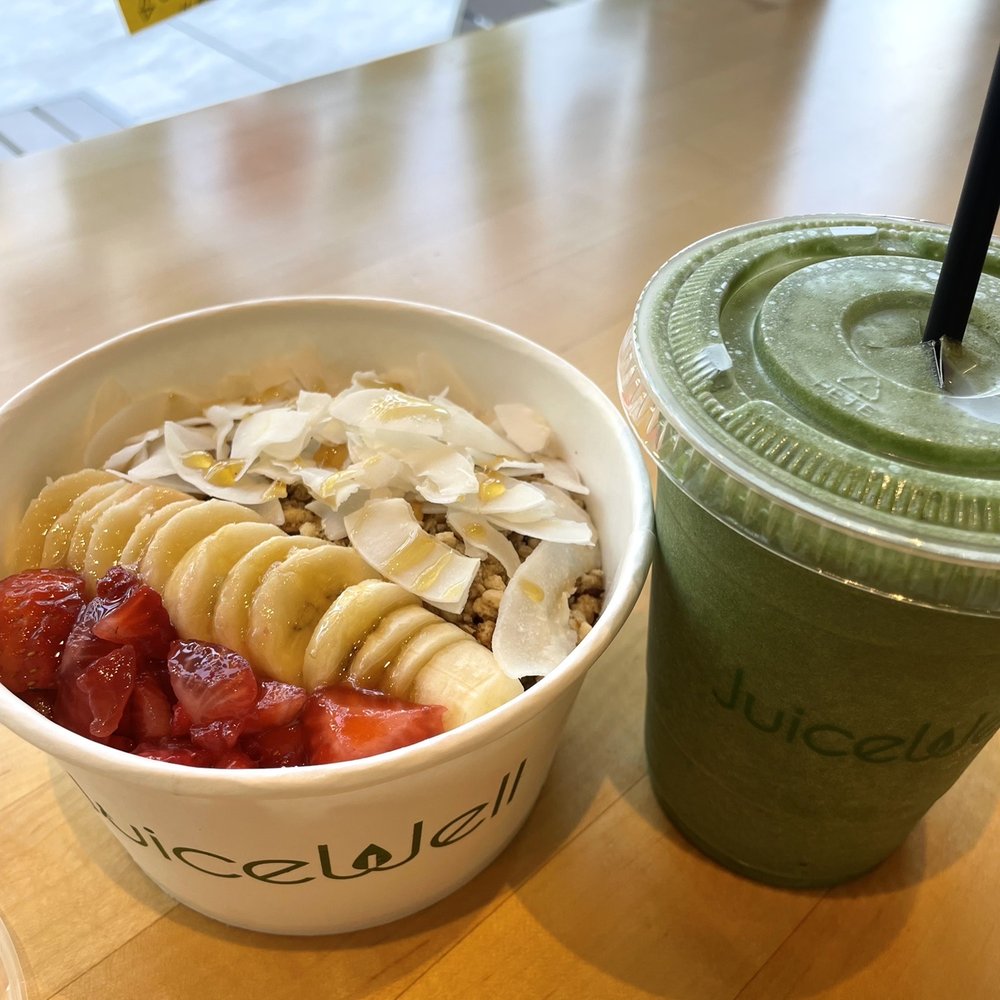 Build Your Own Acai or Pitaya Bowl. SO good and filling. My fiancé loves his green monkey smoothie. Build Your Own Acai or Pitaya Bowl. SO good and filling. My fiancé loves his green monkey smoothie.