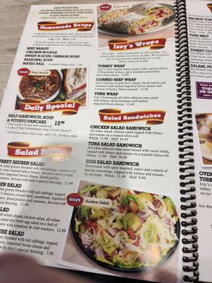 Menu photo 2 Izzys Florence, KY Menu photo 2 Izzys Florence, KY