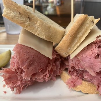 Slyman's Tavern - Independence - Look how big these corned beef sandwiches are! - Bars Near Me - Independence, Ohio