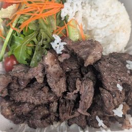 Steak plate. Generous portion! We will be back for more! Steak plate. Generous portion! We will be back for more!