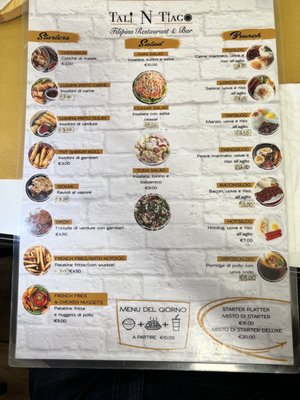 Menu photo 2 Tali N Tiago Rome, RM Menu photo 2 Tali N Tiago Rome, RM