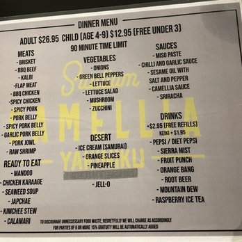 Stadium Camellia Restaurant - Dinner menu - Barbeque Near Me - Honolulu, Hawaii Stadium Camellia Restaurant - Dinner menu - Barbeque Near Me - Honolulu, Hawaii