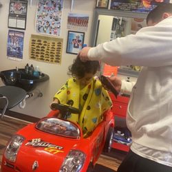 Dave's Place Barbershop - During the haircut