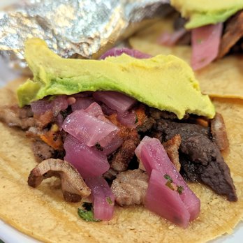 Chichen Itza Restaurant - Taco de poc chuc, nice light smokiness on the pork - Mexican Near Me - Los Angeles, California Chichen Itza Restaurant - Taco de poc chuc, nice light smokiness on the pork - Mexican Near Me - Los Angeles, California