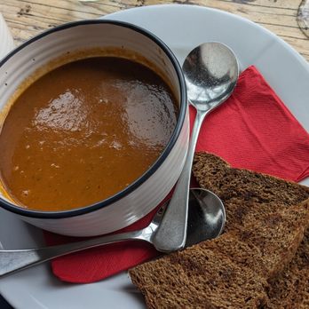 Redcliff Restaurant & Bar - Tomato soup - Cafes Near Me - Te Anau, STL Redcliff Restaurant & Bar - Tomato soup - Cafes Near Me - Te Anau, STL