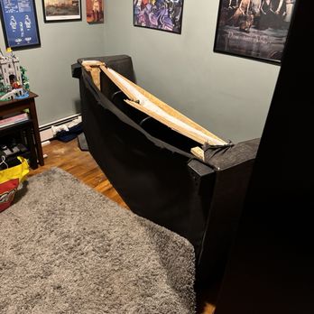 Put Together Projects - Old bad sofa that needed to go!!!! - Handyman Near Me - Farmingville, New York Put Together Projects - Old bad sofa that needed to go!!!! - Handyman Near Me - Farmingville, New York