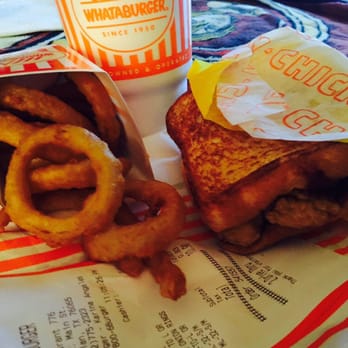 Whataburger - BBQ Chicken Sammich, Onins Raaangz, Strawberry Malt. - Fast Food Near Me - Midlothian, Texas Whataburger - BBQ Chicken Sammich, Onins Raaangz, Strawberry Malt. - Fast Food Near Me - Midlothian, Texas