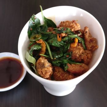 Babble - Basil Popcorn Chicken $6.75 - Coffee & Tea Near Me - Oklahoma City, Oklahoma Babble - Basil Popcorn Chicken $6.75 - Coffee & Tea Near Me - Oklahoma City, Oklahoma
