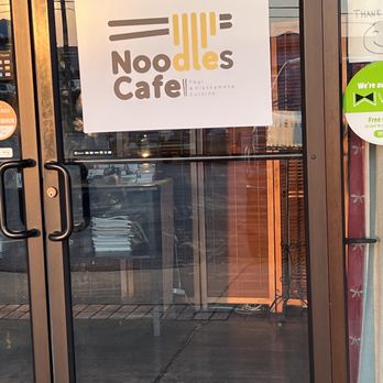 Noodles Cafe - The front door to Tasty Thai food. - Thai Near Me - Montgomery, Alabama