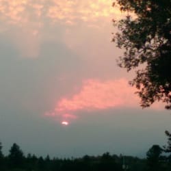 Beavercreek Rv Resort - Sunsets looking out my window...