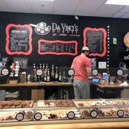 Donut display and menu