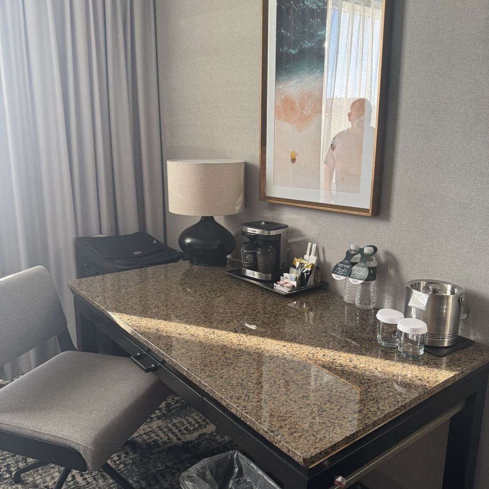Hotel Fera Anaheim, a DoubleTree by Hilton - Perfectly sized desk in our very comfy & clean room! - Hotels Near Me - Orange, California Hotel Fera Anaheim, a DoubleTree by Hilton - Perfectly sized desk in our very comfy & clean room! - Hotels Near Me - Orange, California