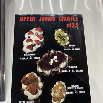 Cafe Upper - Croffle Menu - Cafes Near Me - Los Angeles, California Cafe Upper - Croffle Menu - Cafes Near Me - Los Angeles, California