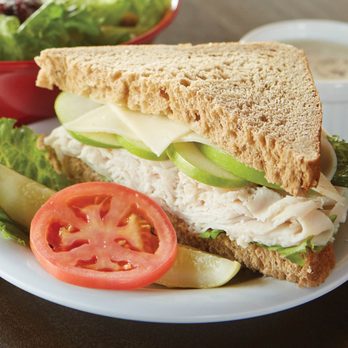 Apple Spice Junction - a chicken salad sandwich on a plate - Caterers Near Me - Murray, Utah