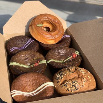 Third Culture Bakery - Berkeley - Ube, matcha, Thai tea custard cakes, mochi muffin, and pumpkin donut - Bakeries Near Me - Berkeley, California