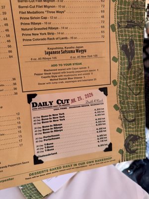 Menu photo 1 Lou & Mickey's San Diego, CA