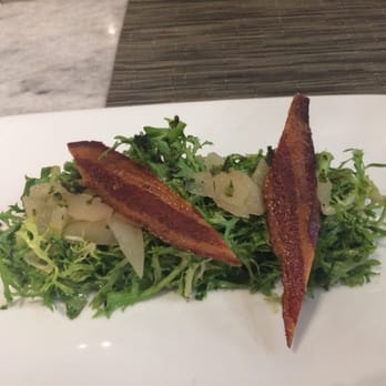 One Flew South - Arugula salad with bacon and goat cheese. - New American Near Me - Atlanta, Georgia