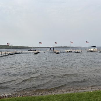 Ernie's On Gull - View of Gull Lake from the shoreline at Ernie's. - Bars Near Me - Brainerd, Minnesota