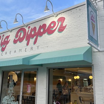 Big Dipper Creamery - Outside - Ice Cream & Frozen Yogurt Near Me - Tulsa, Oklahoma