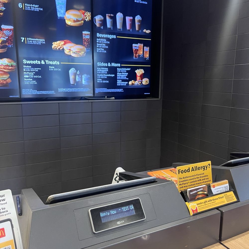 McDonald's - Menu and cashier - Burgers Near Me - San Diego, California