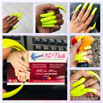 Diamond 3D Nails - HELLO YELLOW!!Ask Jason & Helen to see the new polish colors!!tell them 'Smurf said hi" for a discount card! @Diamond3dNails=IG - Nail Salons Near Me - Azusa, California Diamond 3D Nails - HELLO YELLOW!!Ask Jason & Helen to see the new polish colors!!tell them 'Smurf said hi" for a discount card! @Diamond3dNails=IG - Nail Salons Near Me - Azusa, California