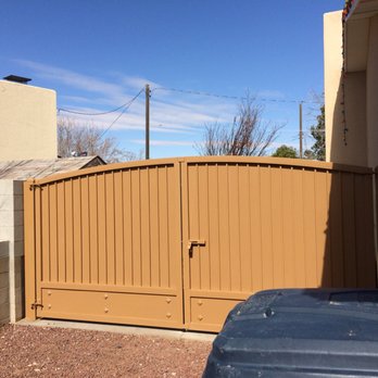 Marquez Construction - Beautiful metal gate - Stucco Services Near Me