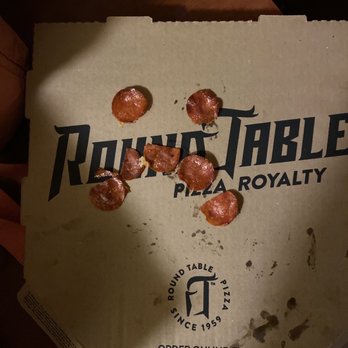 Round Table Pizza - a box of pepperoni pizza - Pizza Near Me - Red Bluff, California