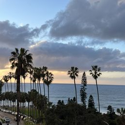 view from patio