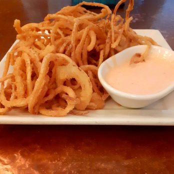 Outwest - Onion Ribbons with Horseradish Buttermilk Aioli - Steakhouses Near Me - Kernersville, North Carolina