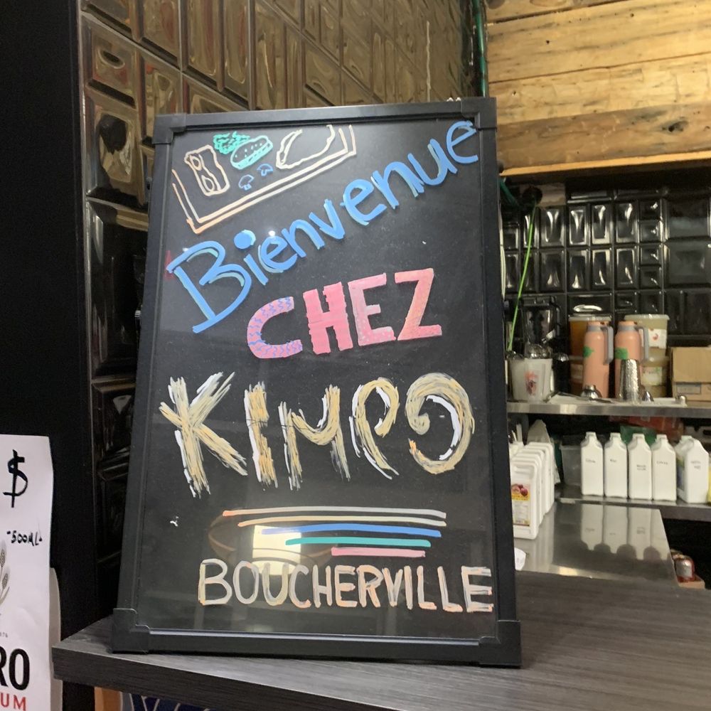 Kimpo - a blackboard sign with a colorful writing on it - Korean Near Me - Boucherville, Quebec Kimpo - a blackboard sign with a colorful writing on it - Korean Near Me - Boucherville, Quebec