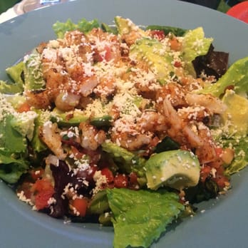 Lupe Tortilla Mexican Restaurant - Ensalada verde with shrimp - Tex-Mex Near Me - Cedar Park, Texas