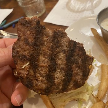 Jack Allen's Kitchen - Kids dry, tasteless burger. - New American Near Me - Cedar Park, Texas Jack Allen's Kitchen - Kids dry, tasteless burger. - New American Near Me - Cedar Park, Texas