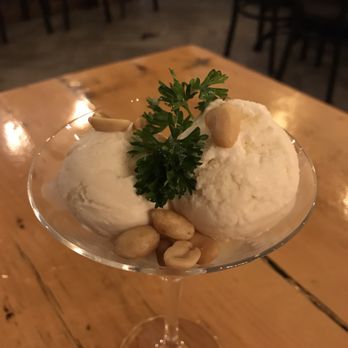 Imm Thai Kitchen - Coconut ice cream with sticky rice - Thai Near Me - Toronto, Ontario Imm Thai Kitchen - Coconut ice cream with sticky rice - Thai Near Me - Toronto, Ontario