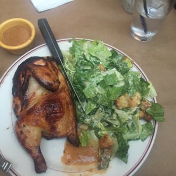 Vinsetta Garage - Roasted chicken with Caesar salad - American Near Me - Berkley, Michigan Vinsetta Garage - Roasted chicken with Caesar salad - American Near Me - Berkley, Michigan