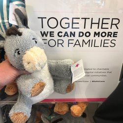 Kohl's - Found a donkey for my grandson to cuddle!