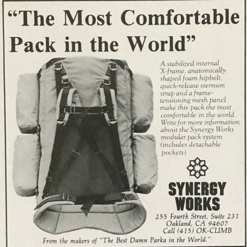 Narain's Outdoor Sewing & Repairs - Billy promised to make a current duplcate of the orginal Synergy Works Hip Belt and Shoulder Straps with fresh EVA foam - Fabric Stores Near Me - Berkeley, California Narain's Outdoor Sewing & Repairs - Billy promised to make a current duplcate of the orginal Synergy Works Hip Belt and Shoulder Straps with fresh EVA foam - Fabric Stores Near Me - Berkeley, California
