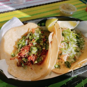 Nanys Tacos - Beef and chicken taco. - Mexican Near Me - Williams, Arizona