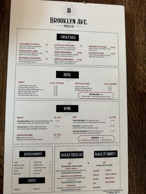 Menu photo 4 Brooklyn Ave Pizza Co Los Angeles, CA