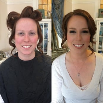 A.N. Artistry - Before and after Wedding Makeup Trial - Makeup Artists Near Me - San Francisco, California
