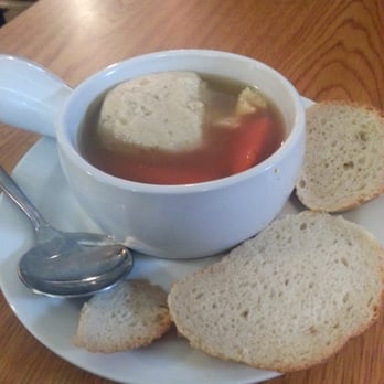 Hali Deli - Chicken Matza Ball - Jewish soup dumpling made from a mixture of matzah meal, egg, oil and water served in soup. - $4.99 - Delicatessen Near Me - Halifax, Nova Scotia