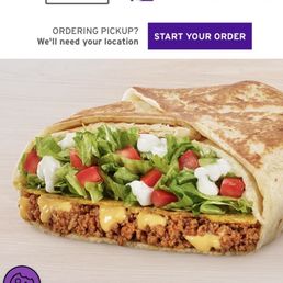 Crunchy Gordita. What is pictured on the menu. Crunchy Gordita. What is pictured on the menu.
