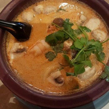 Cha Ba Thai - Tom Kai soup is amazing! A must have for a peaceful lunch. - Thai Near Me - Portland, Oregon